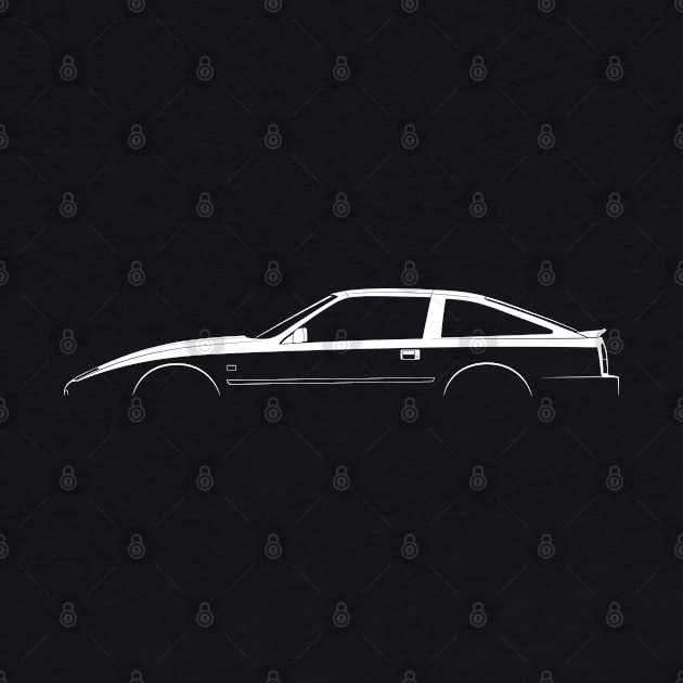 Nissan 300ZX (Z31) Silhouette by Car-Silhouettes